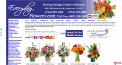 Desktop Screenshot of everydayflowers.net